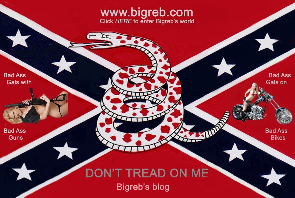 big reb bad ass girls, bad ass guns, bad ass bikes